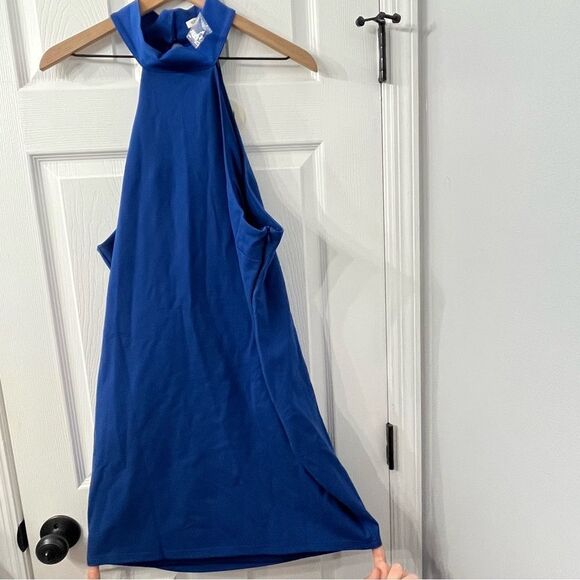 NWT REMI x REVOLVE Carli Mini Dress in Bright Blue size 2x - Picture 5 of 8